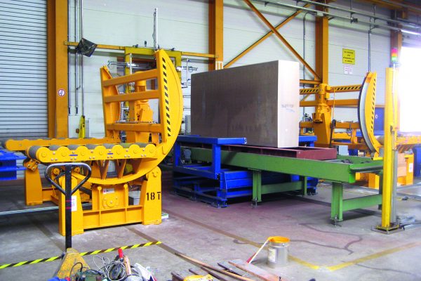 Tilting Table / Upender for Aluminium Blocks