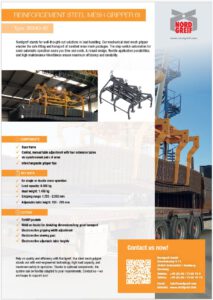 Flyer Reinforcement Steel Mesh Gripper - Nordgreif