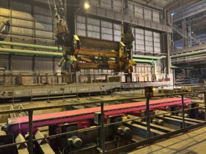 slab tongs - Brammenzange / Nordgreif